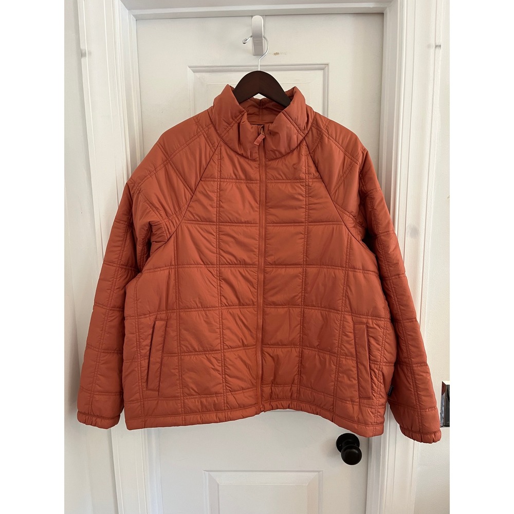 Patagonia Women's Rust Orange Quilted Puffer Jacket